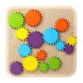TaiLai Polished Wooden Blocks Puzzle Brain Teasers Toy Tangram Jigsaw Intelligence Gear Board Eco-friendly