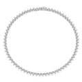 S925 Sterling Silver Moissanite Necklace Women's Heart Full Diamond Luxury Wedding Party Jewelry