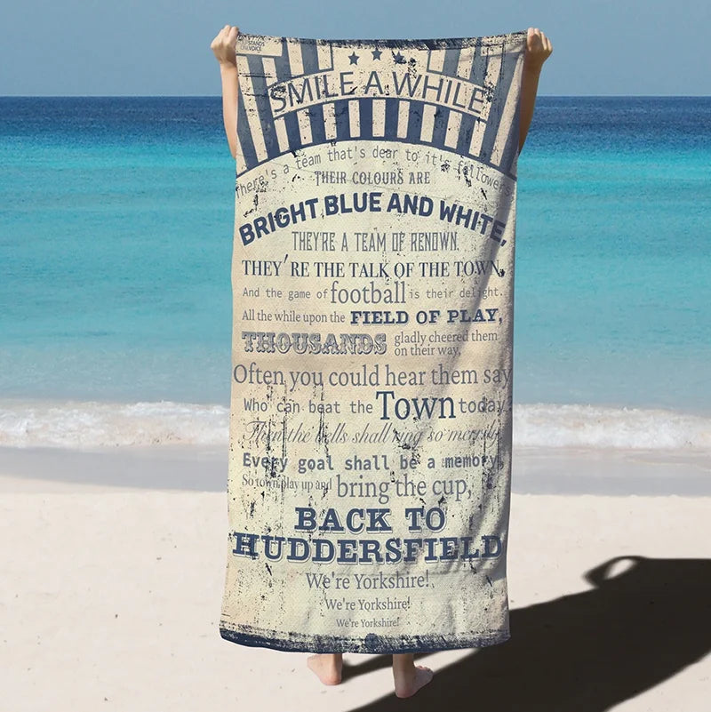 Wholesale Quick-dry Custom Personalized Logo Printed Magic Beach Towels Swimming Pool Towel