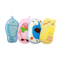 Cartoon Animal Design Plastic Bath Scrubber Multi-Color Bath Ball Toy Cute Baby Sponge Belt Bag Simple Style Wholesale