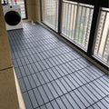 Interlock Outdoor Floor Tile PP Deck Tile Plastic Tile  Plastic Deck Tile DIY Floor Tile Patio Tile Floor Garden for Outdoor Use