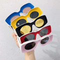 2022 Summer Luxury Fashion Sun Glasses square Hip-hop Oversized Thick Frame Women UV400 Sunglasses
