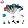 Hex Washer Head Self-drilling Metal Screw With Black M2 M2.6 M3 M3.5 M4 M5 Flat Pan Csk Truss Head Self Drilling Roofing Screw
