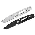 All-In-One Stainless Steel EDC Survival Tactical Folding Pocket Knife Small Full Knives for Camping