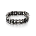 Wholesale Stainless Steel Motorcycle Chain Viking Bracelet Men Bike Chain Personalized Bracelet Cuff Bangle for Boy