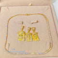 Hot Sale Luxury 18" 20" 22" 24" Men Women Necklace Real Gold 10k 3mm Moissanite Tennis Chain