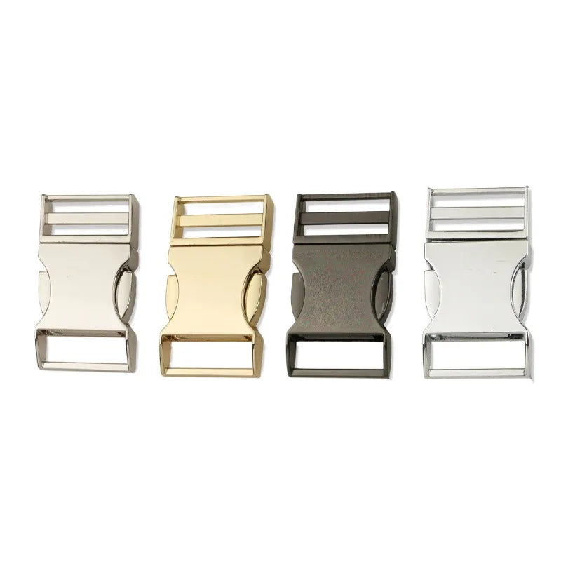 Inner Diameter 2.5 cm One Inch Single-sided Arc Bag Metal Buckle Bag Lock Waist Pack Latch