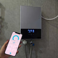 WIFI Tuya Control 8000W 220V CE CB Certificate Thermostat Induction Bathroom Instant Electric Shower Hot Water Heater