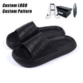 Customizable Open-Toe EVA Slides with Anti-Slip Feature Soft Breathable Waterproof Material Personalized Logo for Spring