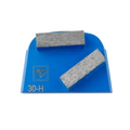 SUMO Factory Directly Concrete Grinding Double Bar 10mm Segments Diamond Grinding Shoes Abrasive Tools for Grinders