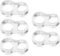 Anti Collision Wall Protector Door Stopper Bumper for Door Handle and Window Handles Stoppers Security Door Knob 5pcs/pack