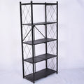 Wholesale Modern Style Stainless Steel Standing Type 5-Layer Kitchen Cart Trolley Storage Shelf Rack for Tools