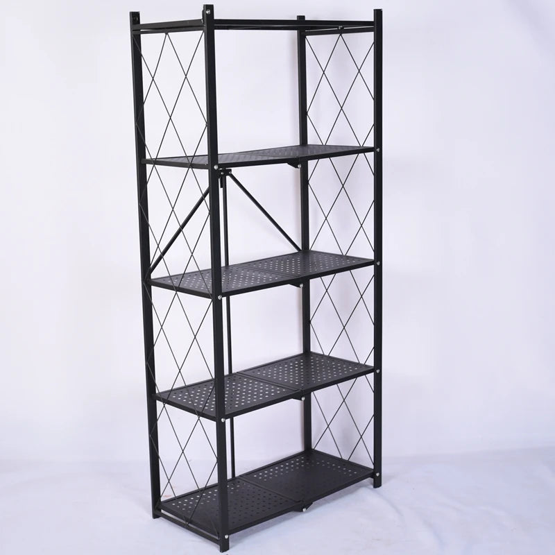 Wholesale Modern Style Stainless Steel Standing Type 5-Layer Kitchen Cart Trolley Storage Shelf Rack for Tools