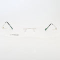 2022 Hot Sale Super Light Bomb Small Rimless Titanium Glasses Frames Anti Blue Light in Stock for All Face