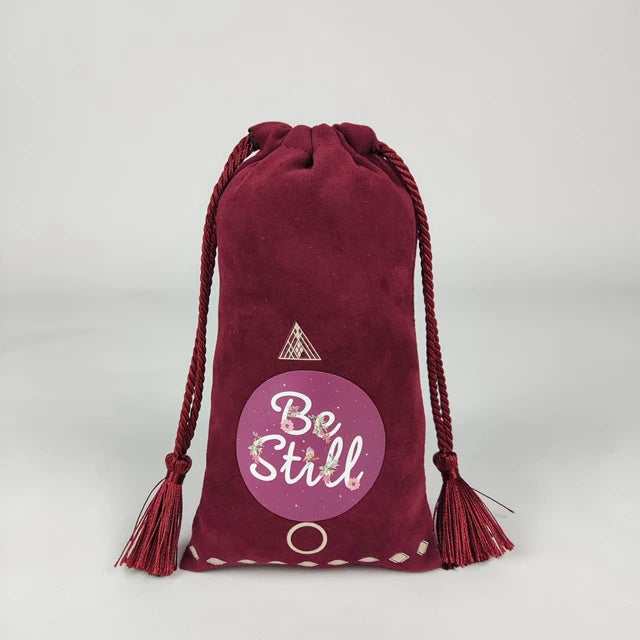 Promotional Custom Logo Wedding Gift Shopping Bags Velvet Drawstring Pouch With Tassels Jewelry Drawstring Bag
