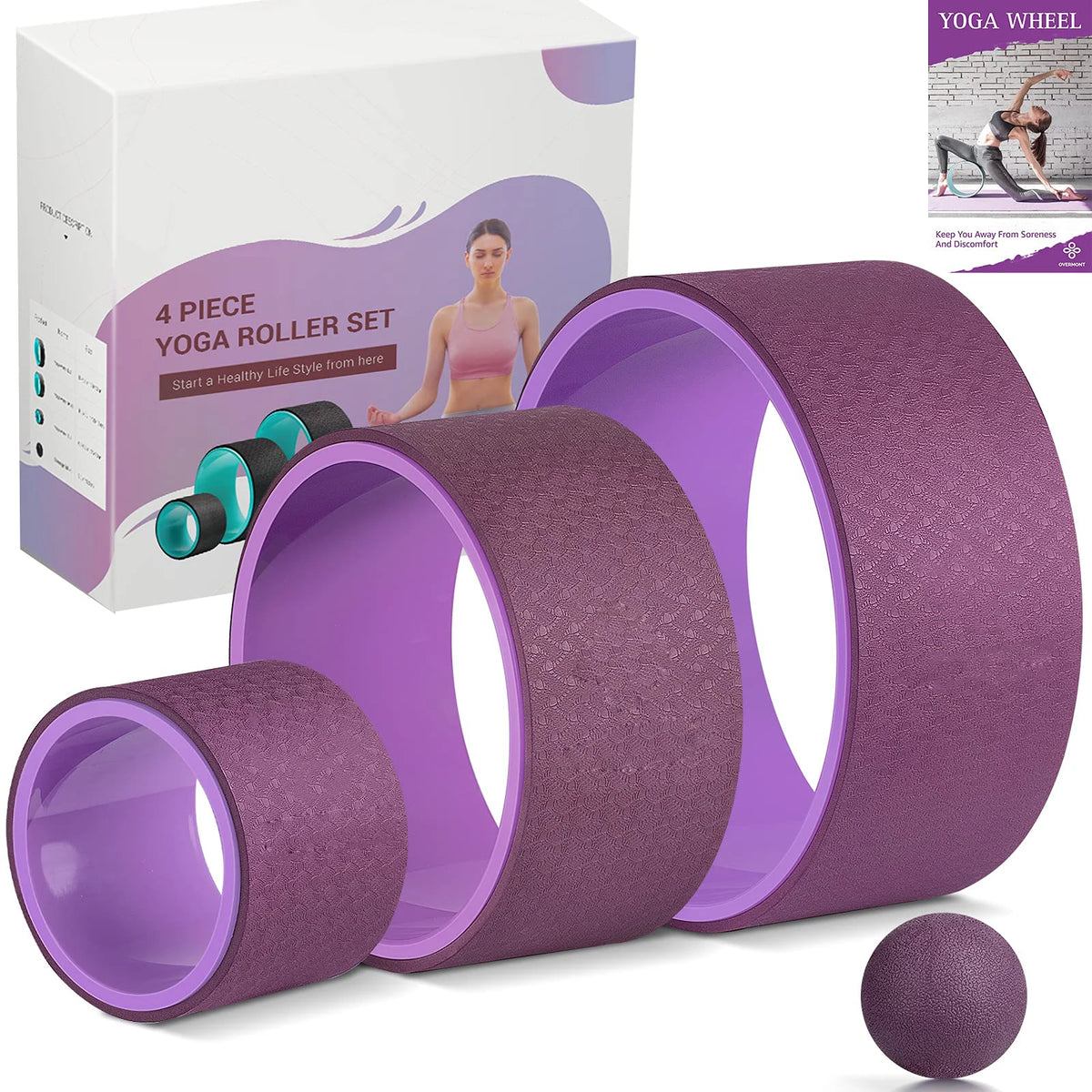 Oem Yoga Wheel Custom Logo Back for
