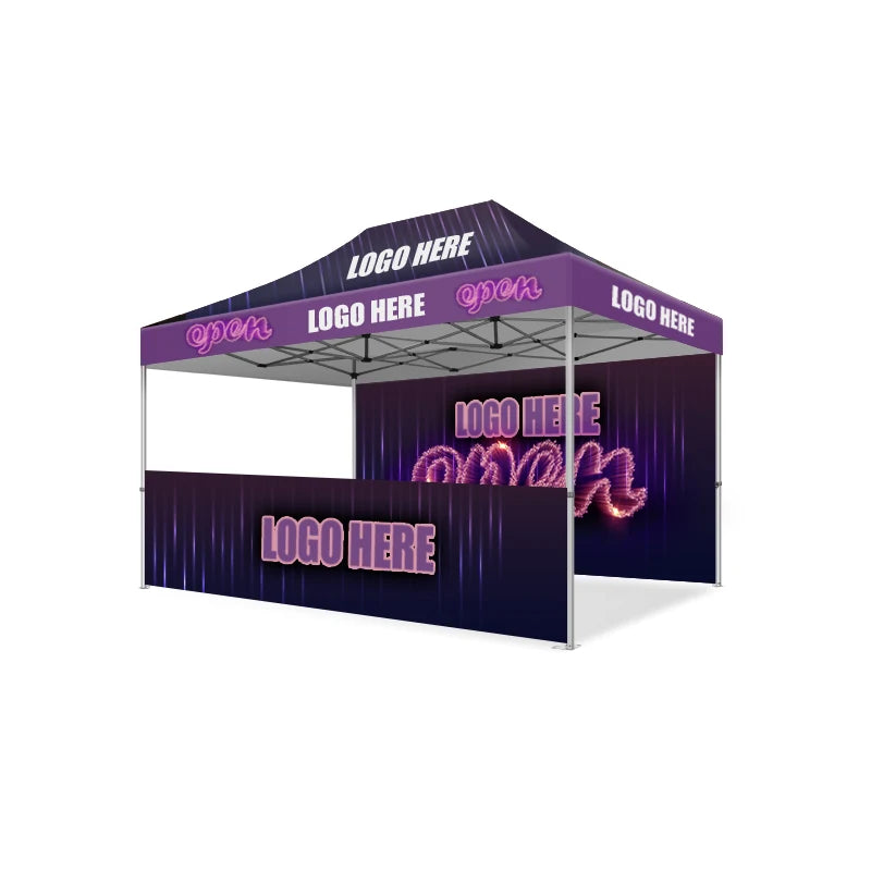 Free Design Custom Size Outdoor Trade Show Tent 3X6m 10x20ft Gazebo Waterproof Pop-up Canopy for Events