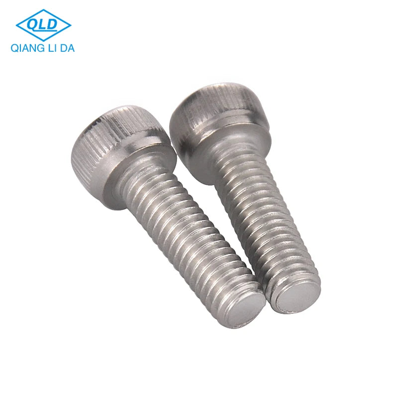 Wholesale DIN912 M1.6 M2 M2.5 M3 M4 M5 Stainless Steel A2 Hex Socket Cap Head Screws Allen Bolts Plain Corrosion Resistant