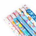 Wholesale 80gsm Coated Paper Rolls Creative Children's Cartoons Flower Birthday Gift Wrapping Resin Coating for Photo Frames
