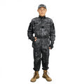 Men's Hiking Tactical Ripstop Anti-Wear Security Guard Combat Uniform Suit Breathable ACU BDU Outdoor Desert Camouflage Suit