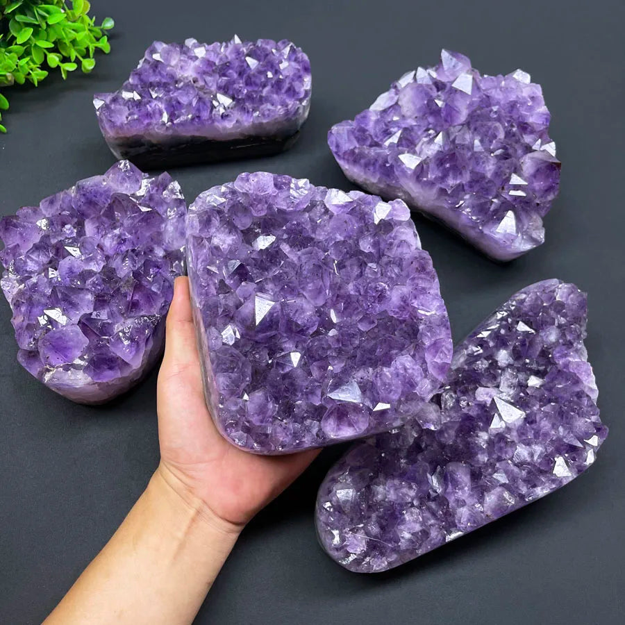 Wholesale Bulk Hot Selling Natural Raw Large Purple Amethyst Cluster