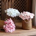 European Small Bunch Roses Multi-Head Artificial Flowers High Simulation Home Living Room Dining Table Ornament for Wedding