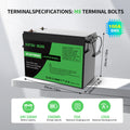 EU USA Overseas Warehouse Deep Cycle 24V 100Ah LiFePO4 Lithium Ion Battery Pack with BMS for Solar Energy Storage