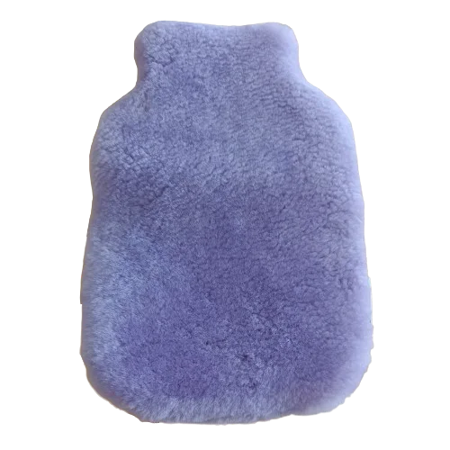 Sample Support Hot Water Bottle Rubber Sheepskin  Fur Hot Water Bag Cover