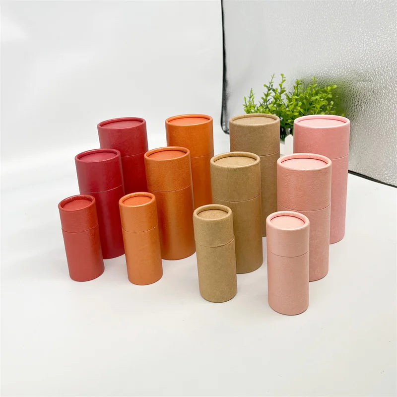 Cardboard Container Luxury Glass Jar Paper Box Tube Packaging for Cosmetics