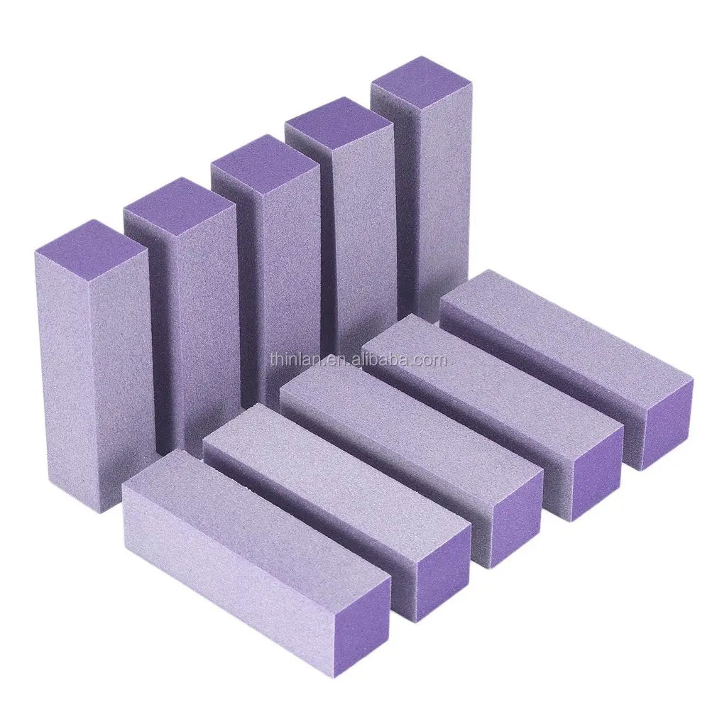 Professional Custom 80 100 120 180 Emery Bulk Nail File Buffer Block