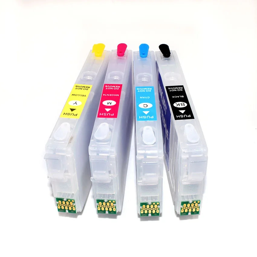 Europe 405XL Refillable Ink Cartridge With ARC Chip for Epson WF-7830 WF-7835 WF-7840 WF-3820 WF-3825 WF-4820 WF-4825 Printer