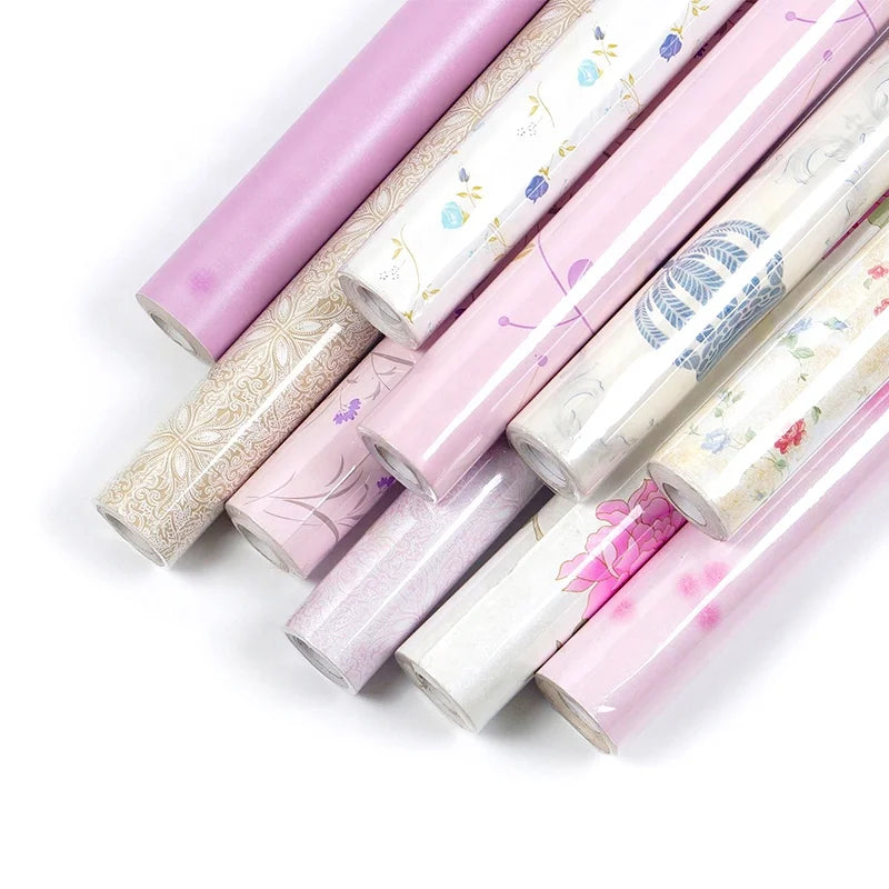 Ever Bright Printed Self Adhesive PVC Stretch Film Soft Water Soluble Wall Paper