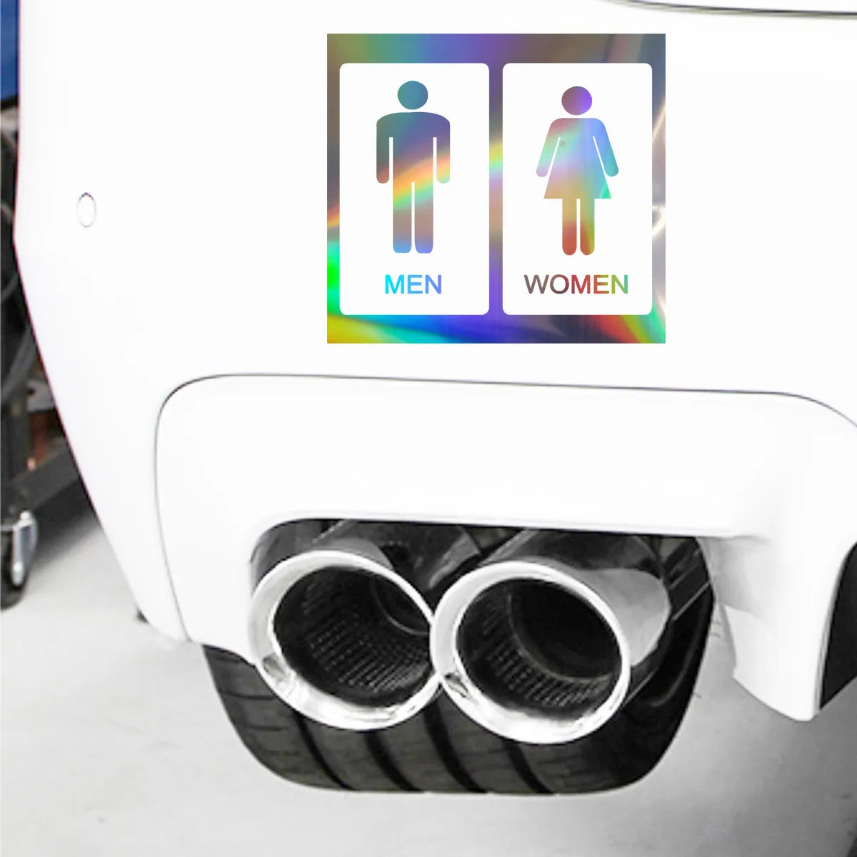Men Women Restroom Bathroom Toilet WC Wall Door Sign Vinyl Decal Sticker Gift Die Cut Decals Laptop Window Glass