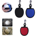 Single Pocket Neoprene Golf Bag with Plastic Clip Lightweight Portable Sports Carry Bag with Golfball Cleaner Pouch New Release