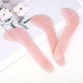 DIY Hot Sell Gemstone Stone Beauty Board Rose Quartz Guasha