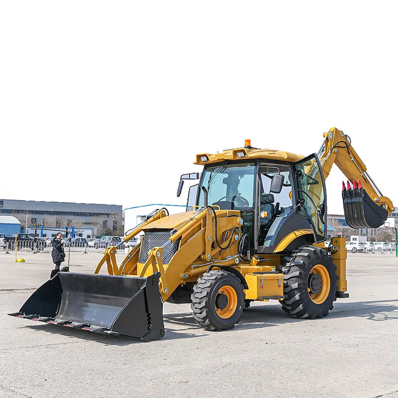 Chinese Backhoe Loader Mini Retroexcavadora CE EURO 5 EPA Small Backhoe Loader Mini Backhoe Loader Excavator with Price