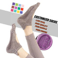 Women's Antislip Knitted Cotton Ankle Socks with 5 Toes Cushion Pilates Yoga Socks Design Summer for Adults Bottom Cuff Logo