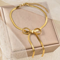 Best Selling Gorgeous Gold Bow Tie Bracelets Essential Items for Fashion Lovers Wholesale Available