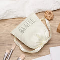 Environmental Protection Custom Fashion Luxury Gift Packaging Silk Satin Drawstring Jewelry Pouch Bag Custom Size Screen Printed