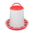 Wholesale High Rigidity Automatic Chicken Feeder Red White 1.5kg 3kg 6kg 9kg 12kg Portable Plastic New Condition
