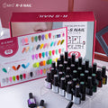 Global Fashion UV Gel OEM Professional Gel Polish Set 60 Colors Three Step Gel Finger Nail Polish Kit RS Nail