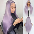 Wholesale Colored Human Hair Wigs Hd Lace Front Wig Brown Red Orange Pink Purple Wigs Lace Front Human Hair for Black Women