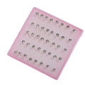 Anti-allergic Crystal Ear Studs Rhinestones Jewelry Sets  Simple Stud Earrings for Women 2021