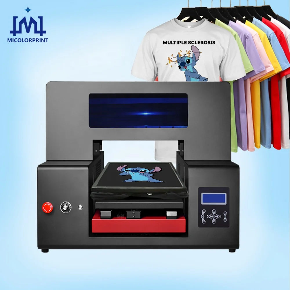 Micolorprint New High Quality DTG Printer Polyester Wool Cotton Canvas T-shirt Printing Machine