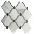 Waterjet Marble Mosaic Lantern Shape Natural Stone Mosaic Marble Mosaic Tile