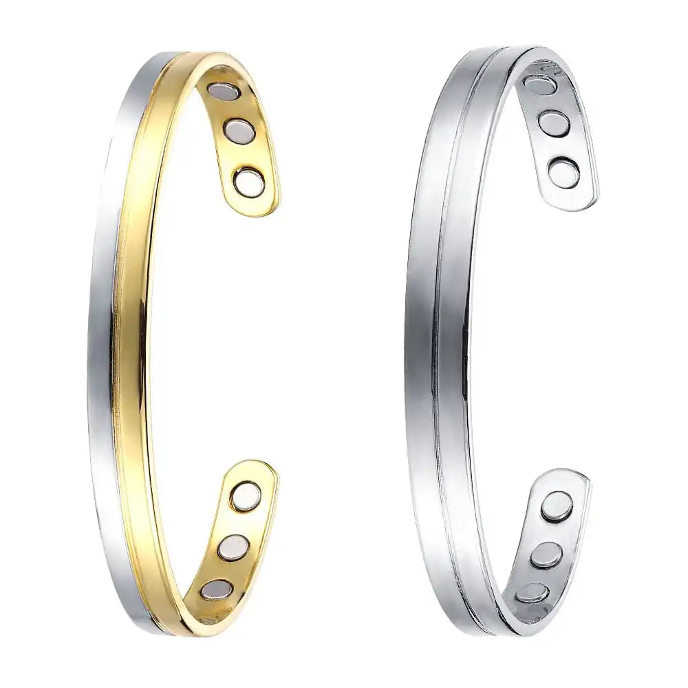 BioMagnetic Jewelry Hot Seller 99.99% Pure Copper Pulseras Y Brazaletes Magnetic Bracelets Femme Women