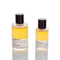 Luxury Straight Glass Perfume Bottle With Customized Cylinder Shape Box