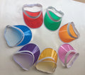 Manufacturers Multi Color Ready to Ship PVC Summer Sun Visor Unisex UV Function Custom Print logo Cheap Advertising Hat