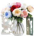 Promotional Real Touch Artificial PEONY Silk Flower Single Stem Decorative Flower for Wedding Home or Hotel Decoration