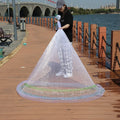 Hot Selling Traditional Chain Throw Fulljon Fuji Fly Tire Line Small Mesh Monofilament Hand-Cast Fishing Net Made Korea Nylon